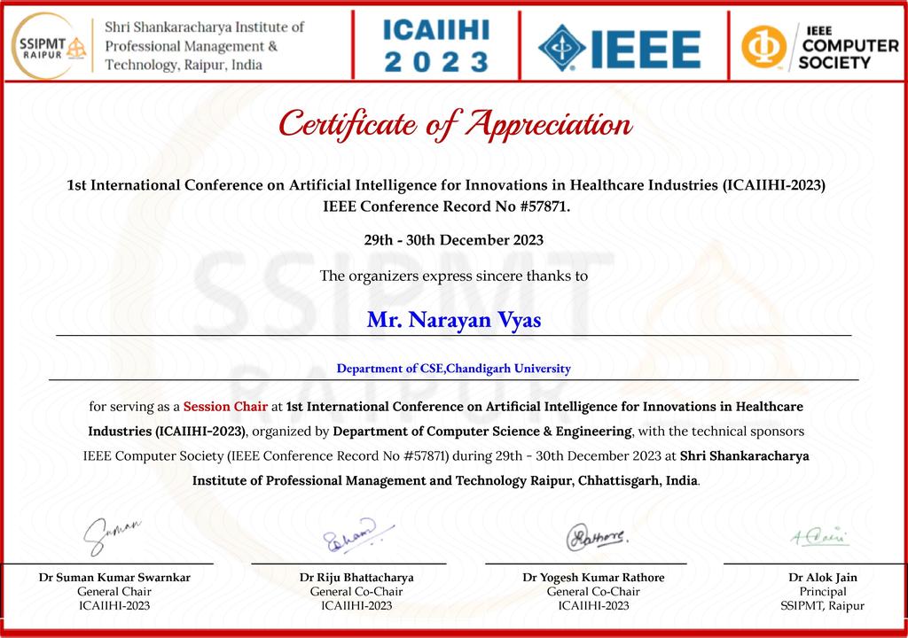 ICAIHI 2023 Session Chair