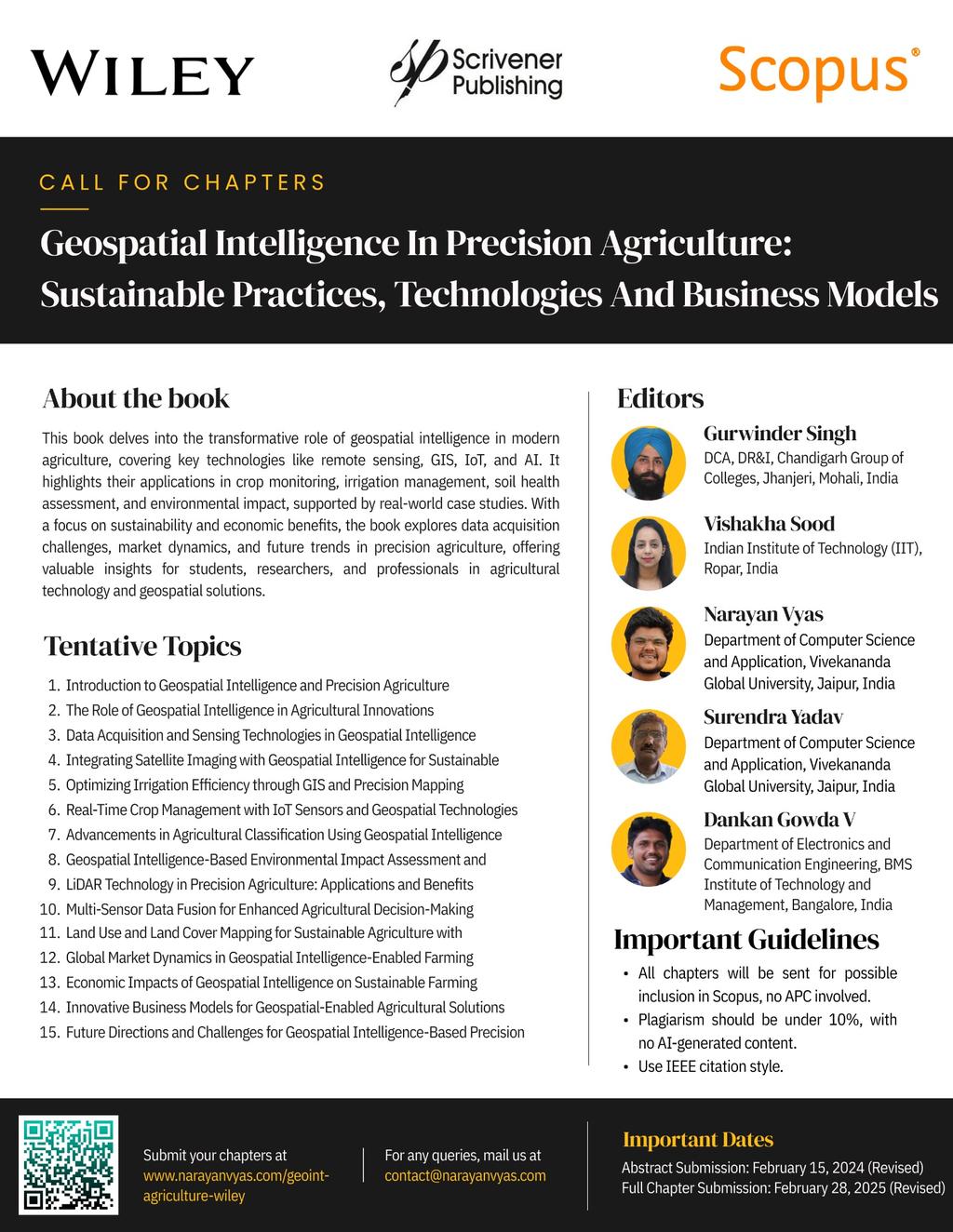 Geospatial Intelligence in Precision Agriculture: Sustainable Practices, Technologies and Business Models